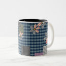 Recherche de motif de patchwork tasses Rétro
