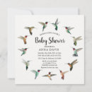 Recherche de hummingbird invitations Bébé