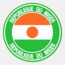 Recherche de drapeau du niger autocollants Drapeaux du monde