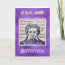 Recherche de musique classique vœux cartes Beethoven