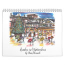 Recherche de londres calendriers Aquarelle