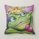 Recherche de prince grenouille coussins Couronne
