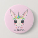 Recherche de lapin drôle badges Pâques