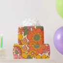 Recherche de 1970 papier cadeau Motif rétro