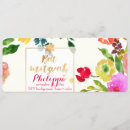 Recherche de fleuri 10x23 invitations Moderne