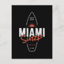 Recherche de surfer cartes postales Planche de surf