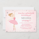 Recherche de ballet 11x16 invitations Élégant