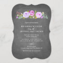 Recherche de tableau noir mariage invitations Jardin