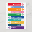 Recherche de explorer le monde cartes postales Avion