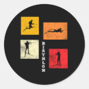 Recherche de biathlon autocollants Lettres