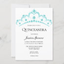 Recherche de tiara quinceanera invitations Tiare