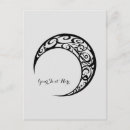Recherche de symbole de lune cartes postales Alchimie