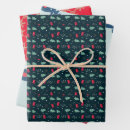 Recherche de rudolph papier cadeau Blanc