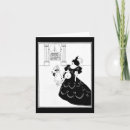 Recherche de marionnettes vœux cartes Noir