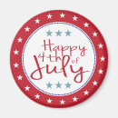 Recherche de rouge blanc et bleu magnets 4 juillet
