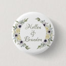 Recherche de monogrammes de mariage badges Élégant