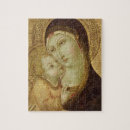 Recherche de vierge et enfant avec puzzles Italien