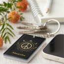 Recherche de symbole paix porteclés Hippie