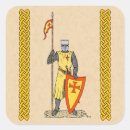 Recherche de chevaliers autocollants Croisé