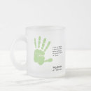 Recherche de empreintes de pas de bébé tasses Papa
