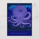 Recherche de poulpes cartes postales Sous marin