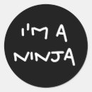Recherche de ninja autocollants Amusant