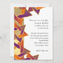 Recherche de orange bar bat mitzvah invitations Violet