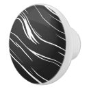 Recherche de noir blanc abstrait et boutons et poignées de porte Rose