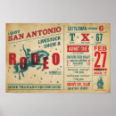 Recherche de rodéo art Vintage