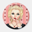 Recherche de fille blonde magnets Rose