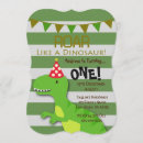 Recherche de rouler invitations Dinosaure