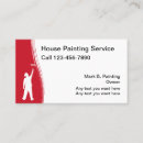 Recherche de affaires de peinture cartes visite Peintre de maison