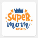 Recherche de super maman autocollants Journée des mères