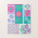 Recherche de vibrant puzzles Fleurs