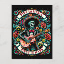 Recherche de crâne mexicain cartes postales Fiesta