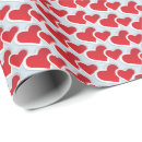 Recherche de coeur romantique papier cadeau Amusant