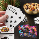 Recherche de samouraïs jeux de cartes Vintage