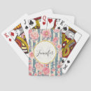 Recherche de aquarelle rose jeux de cartes Vintage