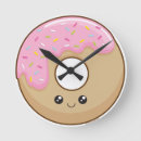 Recherche de beignet horloges Petit déjeuner