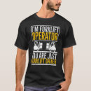 Recherche de chariot élévateur tshirts Sont