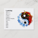Recherche de symboles yin yang cartes visite Tatouage