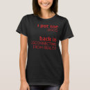 Recherche de déconnexion tshirts Mettre
