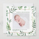 Recherche de birth carrées invitations Aquarelle