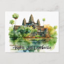 Recherche de sérénité cartes postales Aquarelle