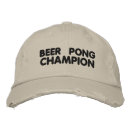 Recherche de champion casquettes Pong