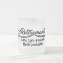 Recherche de pensionné tasses Collègue