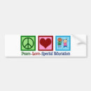 Recherche de peace voiture autocollants Éducation spéciale
