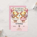 Recherche de twins anniversaire invitations Enfants
