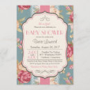 Recherche de shabby bridal shower invitations Vintage