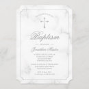Recherche de croisé baptême invitations Moderne